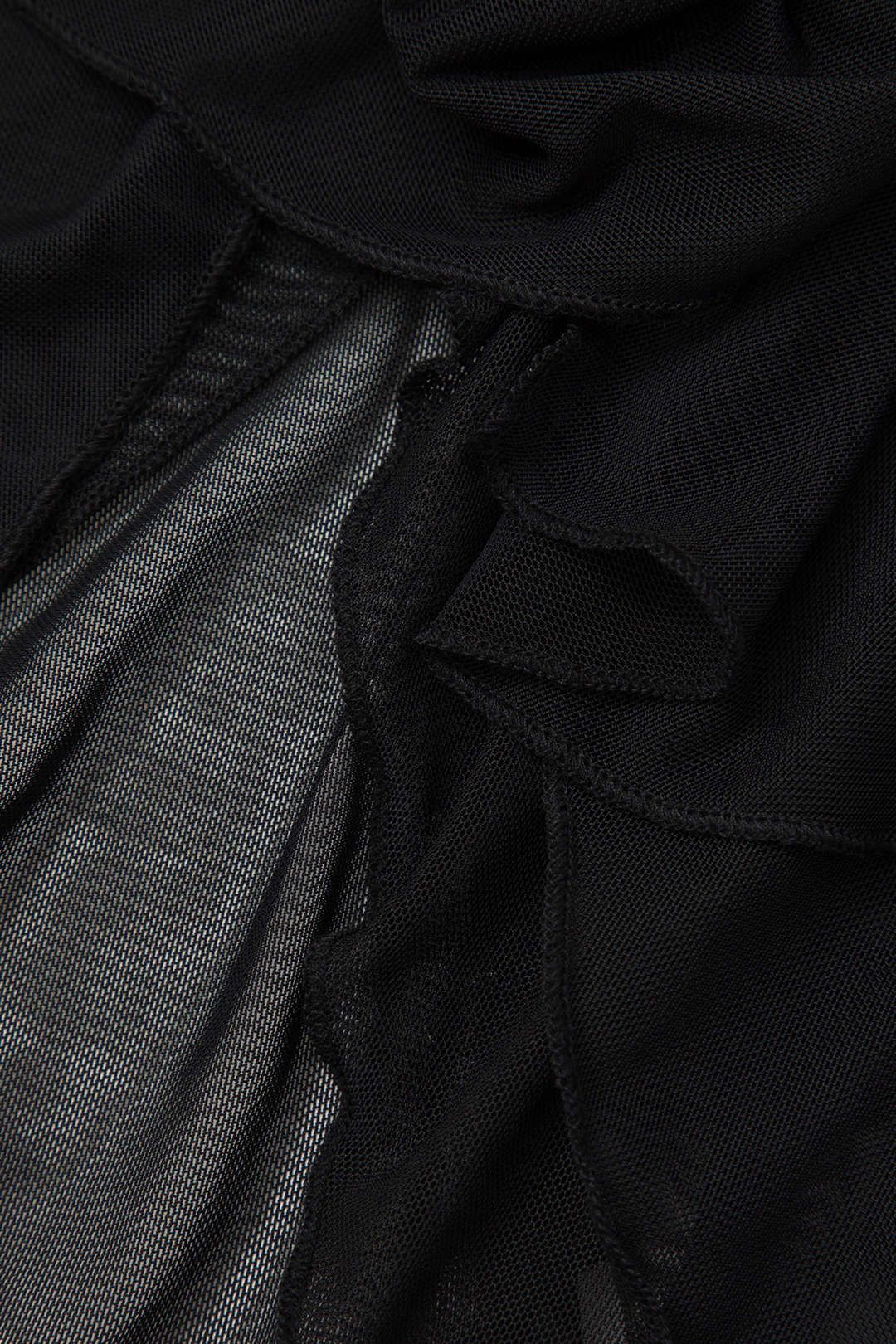 V-neck Tie Back Mesh Cami Top sold by Micas product image thumbnail 4