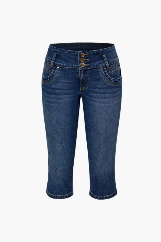 Slant Pocket Skinny Jeans sold by Micas