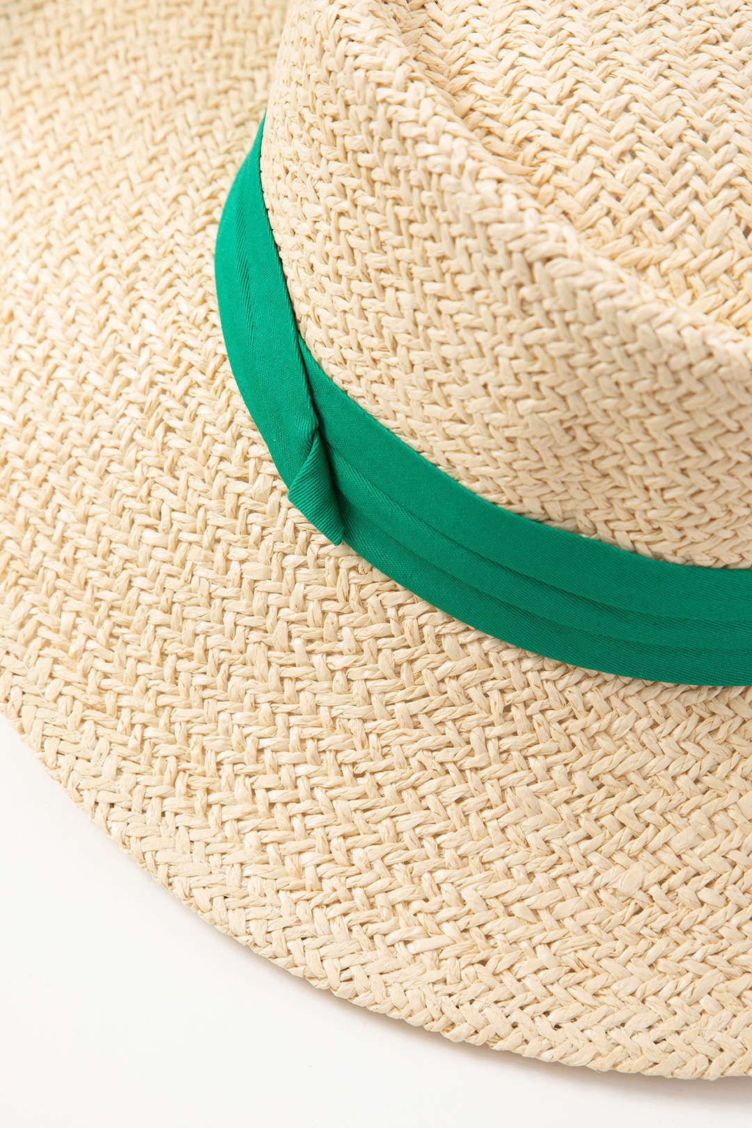 Ribbon Straw Sun Hat sold by Micas product image thumbnail 3