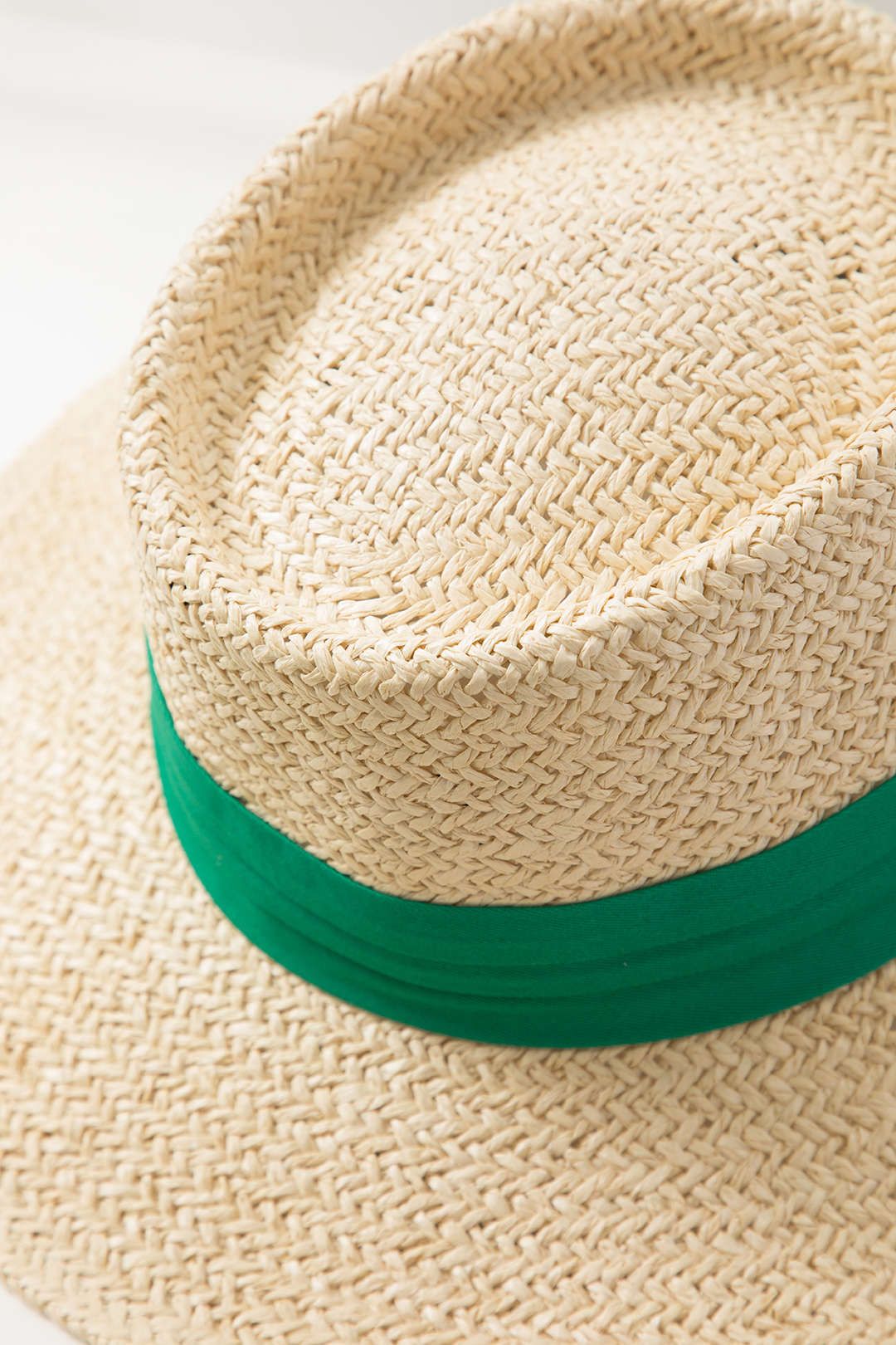 Ribbon Straw Sun Hat sold by Micas product image thumbnail 4