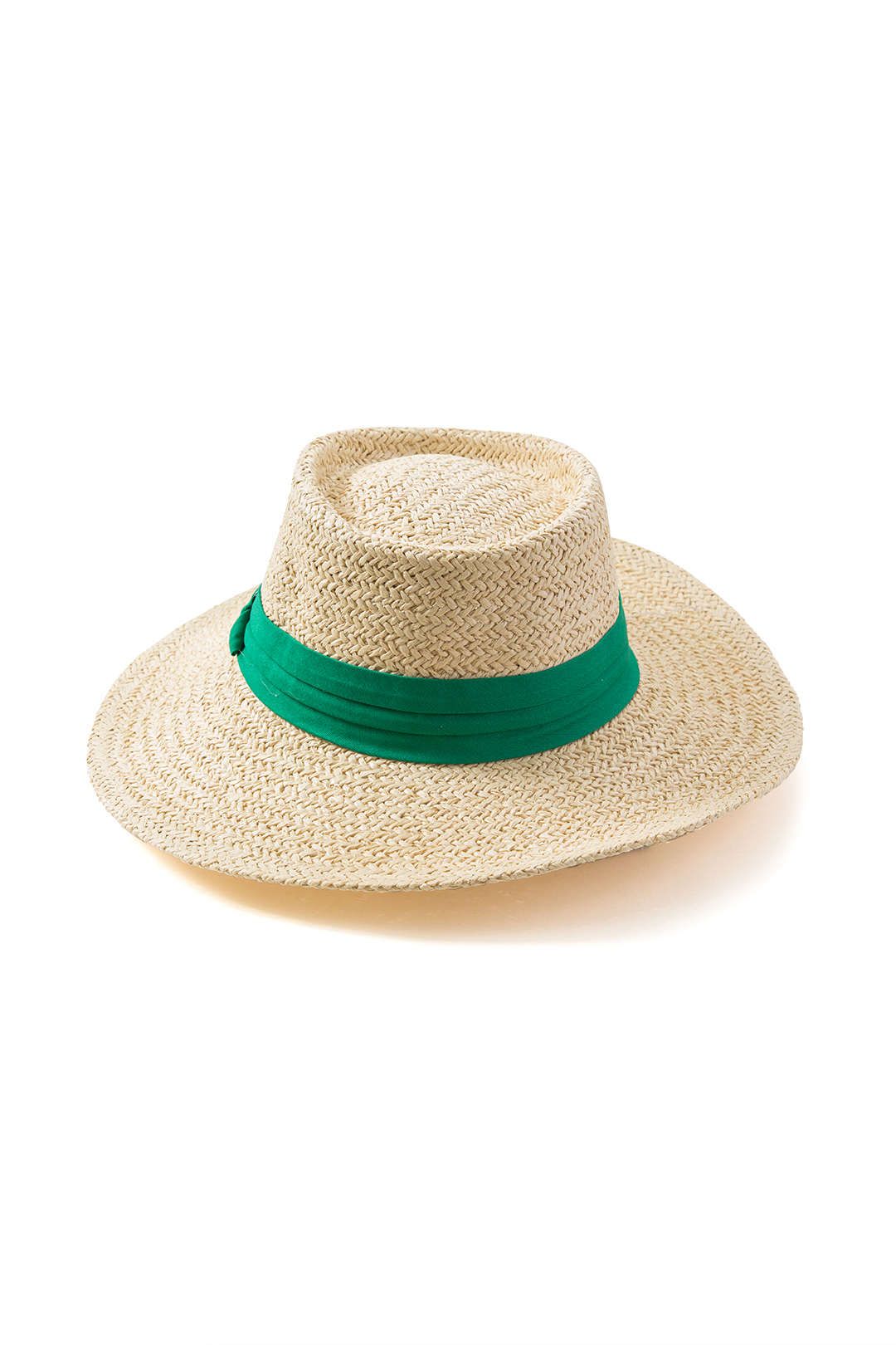 Ribbon Straw Sun Hat sold by Micas
