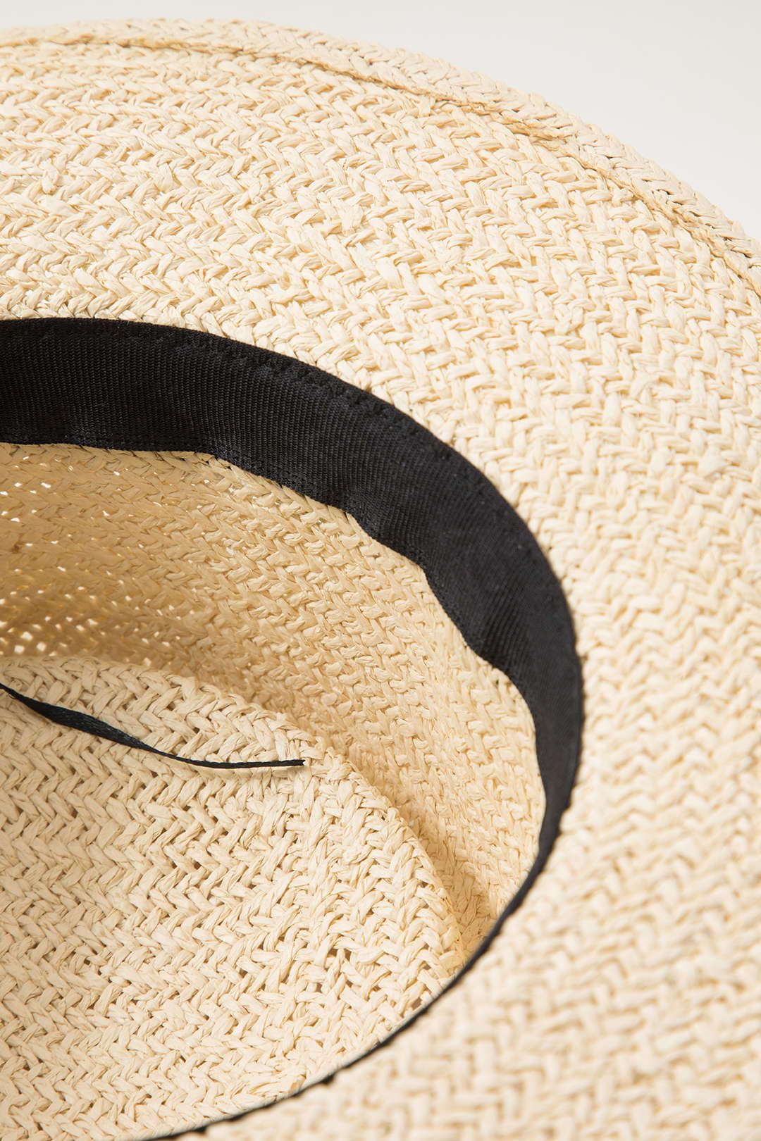 Ribbon Straw Sun Hat sold by Micas product image thumbnail 2