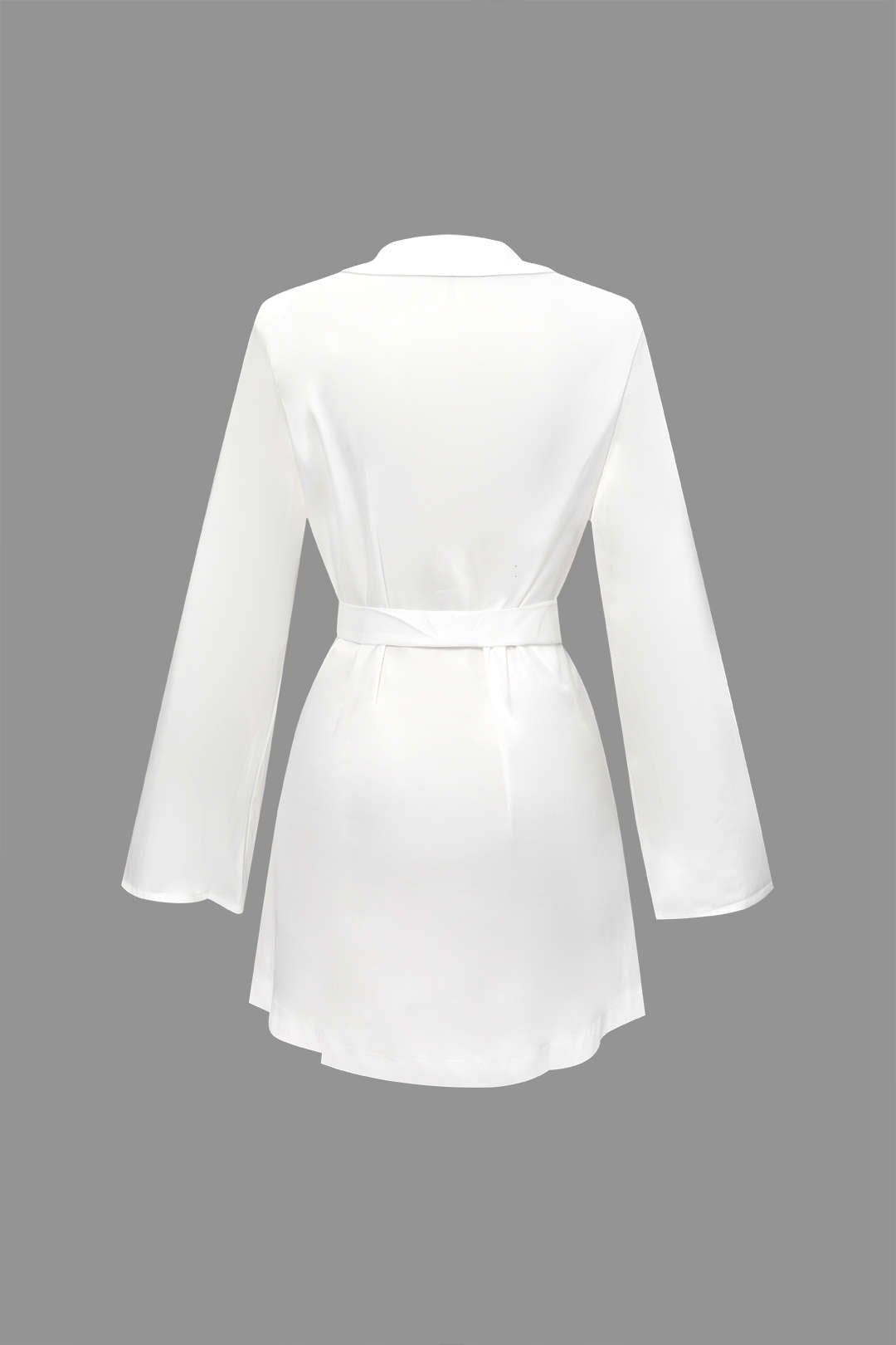 Notched Lapel Wrap Blazer sold by Micas product image thumbnail 2