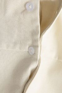 Linen-Blend V-neck Tie Back Maxi Dress sold by Micas