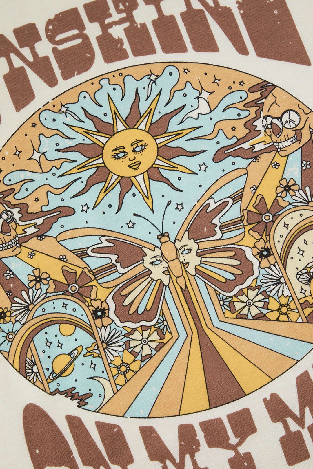 Sunshine On My Mind Baby Tee sold by Micas product image thumbnail 4