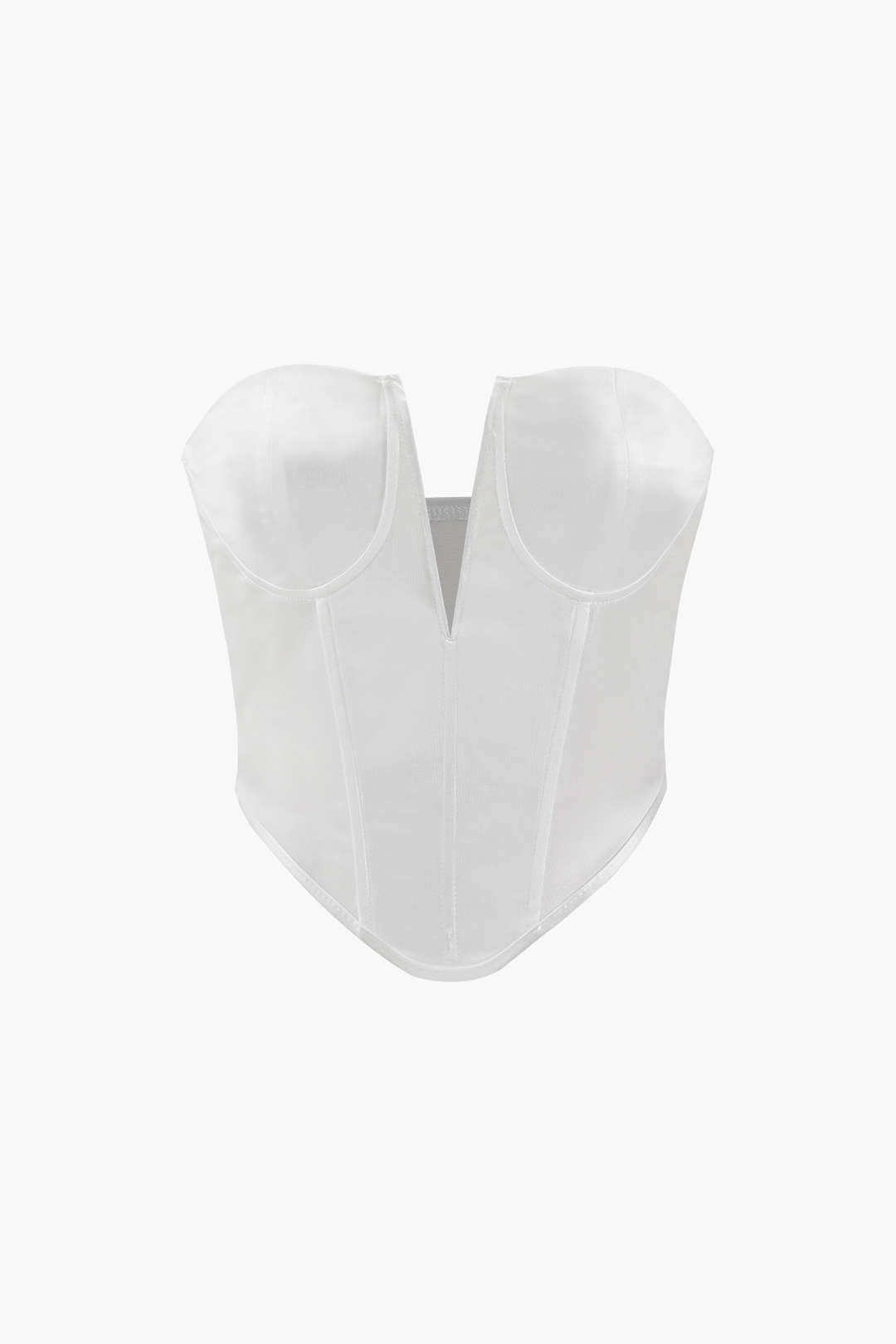 V-neck Strapless Corset Top sold by Micas