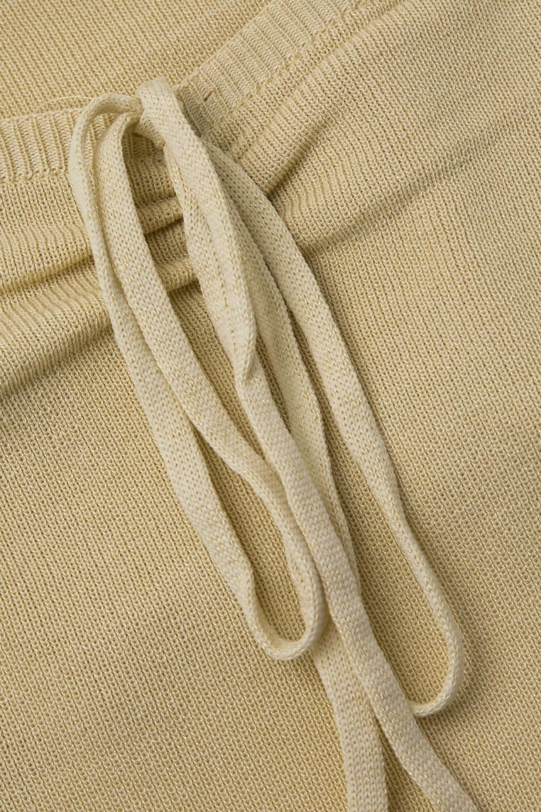 Tie Front V-hem Knit Tube Top sold by Micas product image thumbnail 5