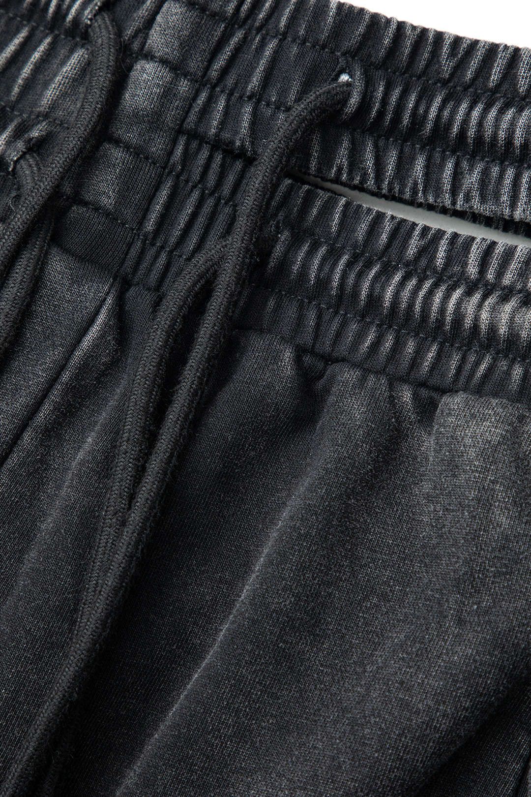 Distressed Tie Waist Pocket Straight Leg Pants sold by Micas product image thumbnail 4