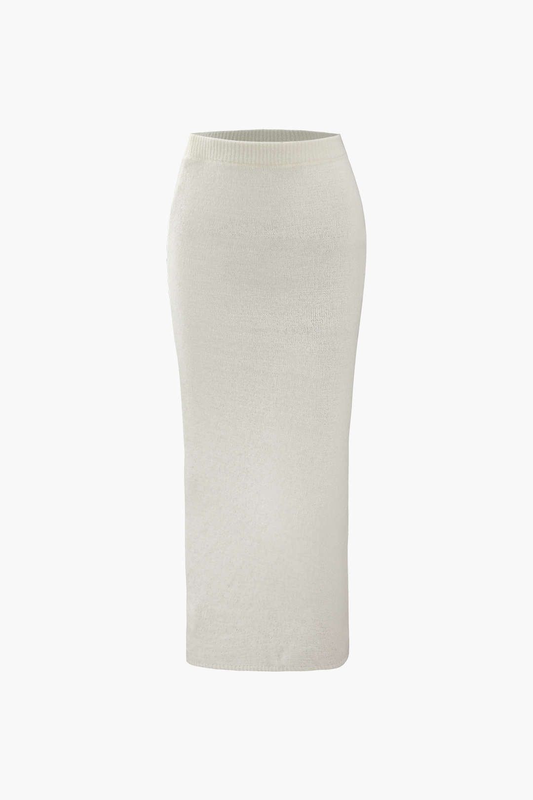 Knit U-neck Cami Top And Maxi Skirt Set sold by Micas product image thumbnail 3