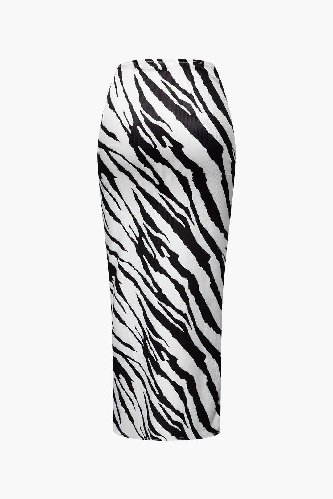 Zebra-Stripe Cami Top And Maxi Skirt Set sold by Micas product image thumbnail 5