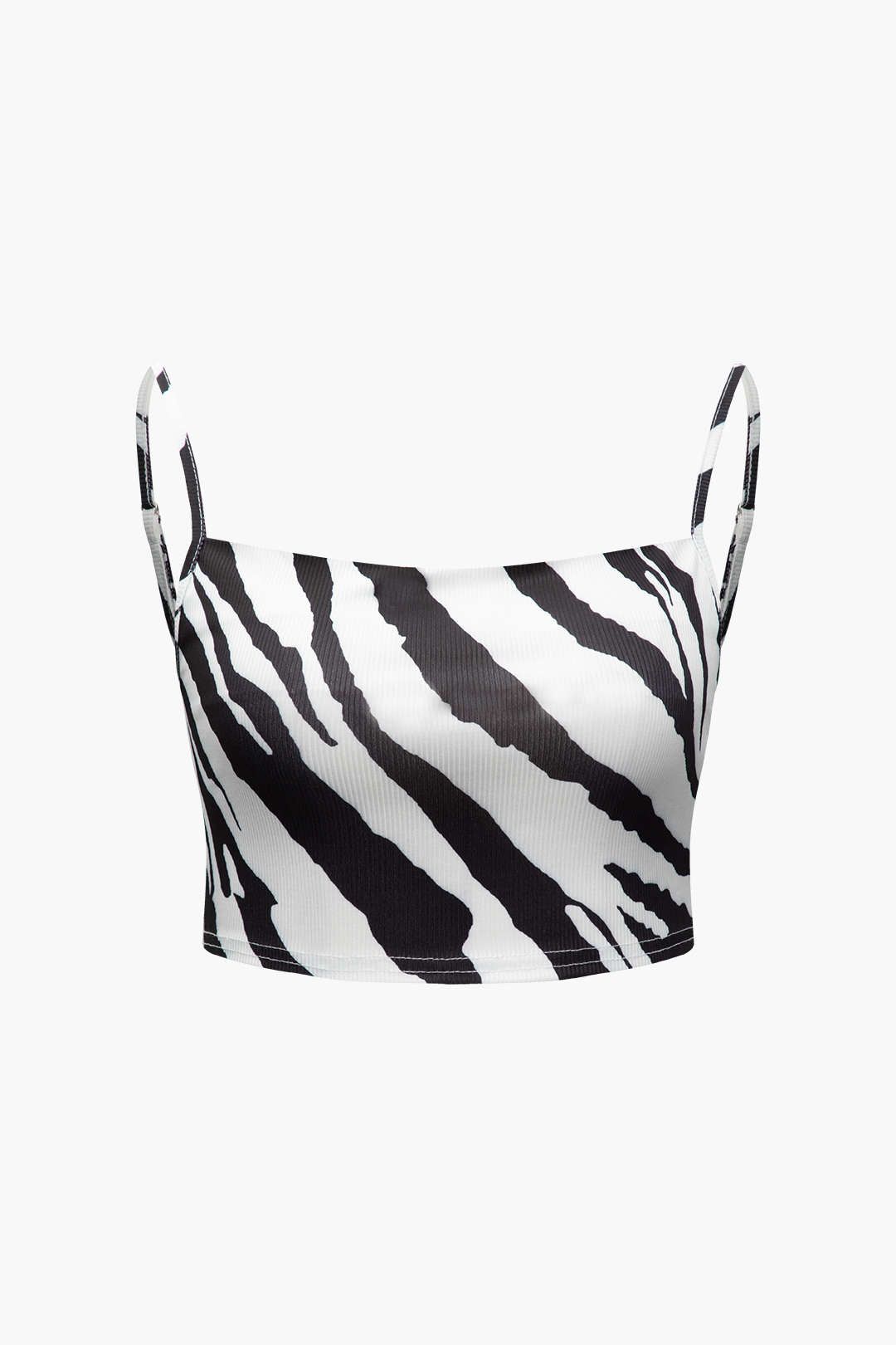 Zebra-Stripe Cami Top And Maxi Skirt Set sold by Micas product image thumbnail 2