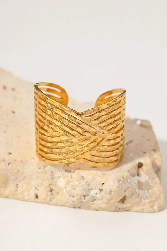 Irregular Opening Ring sold by Micas