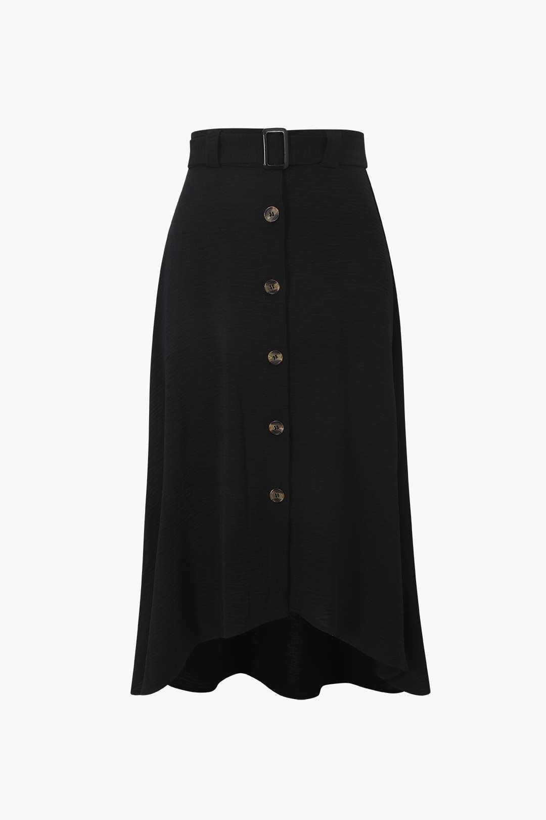 Asymmetrical Flowy Midi Skirt sold by Micas