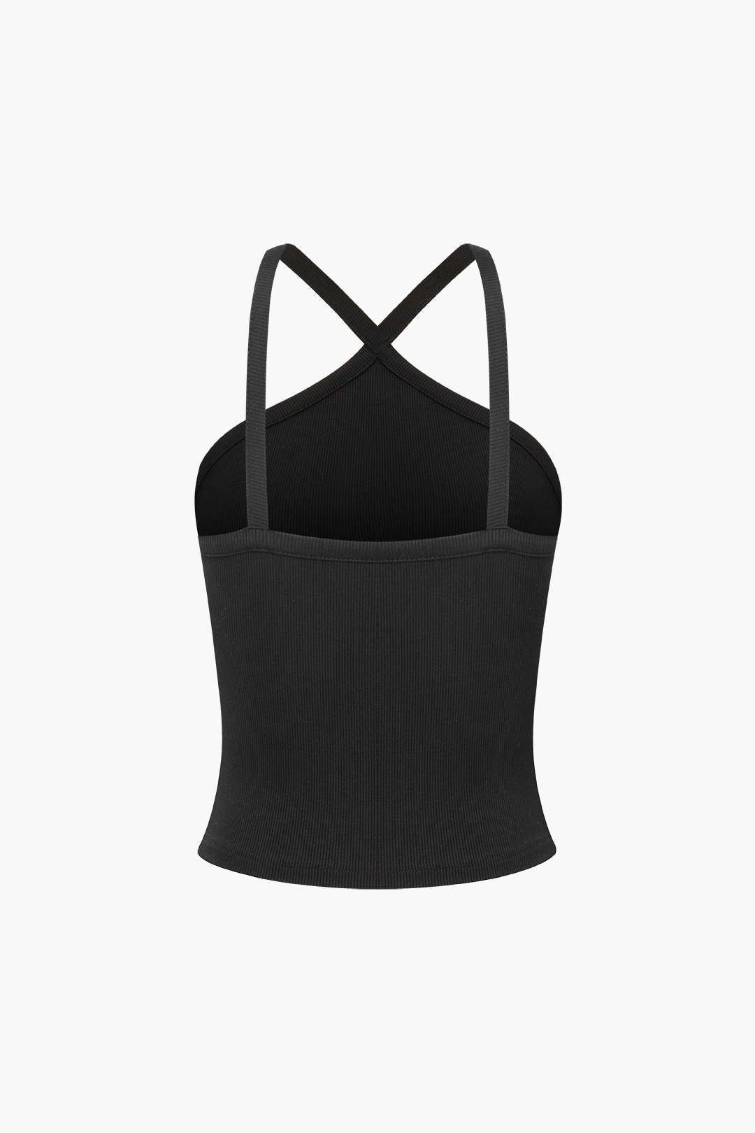 Ribbed Cross-Body Cami Top sold by Micas product image thumbnail 2