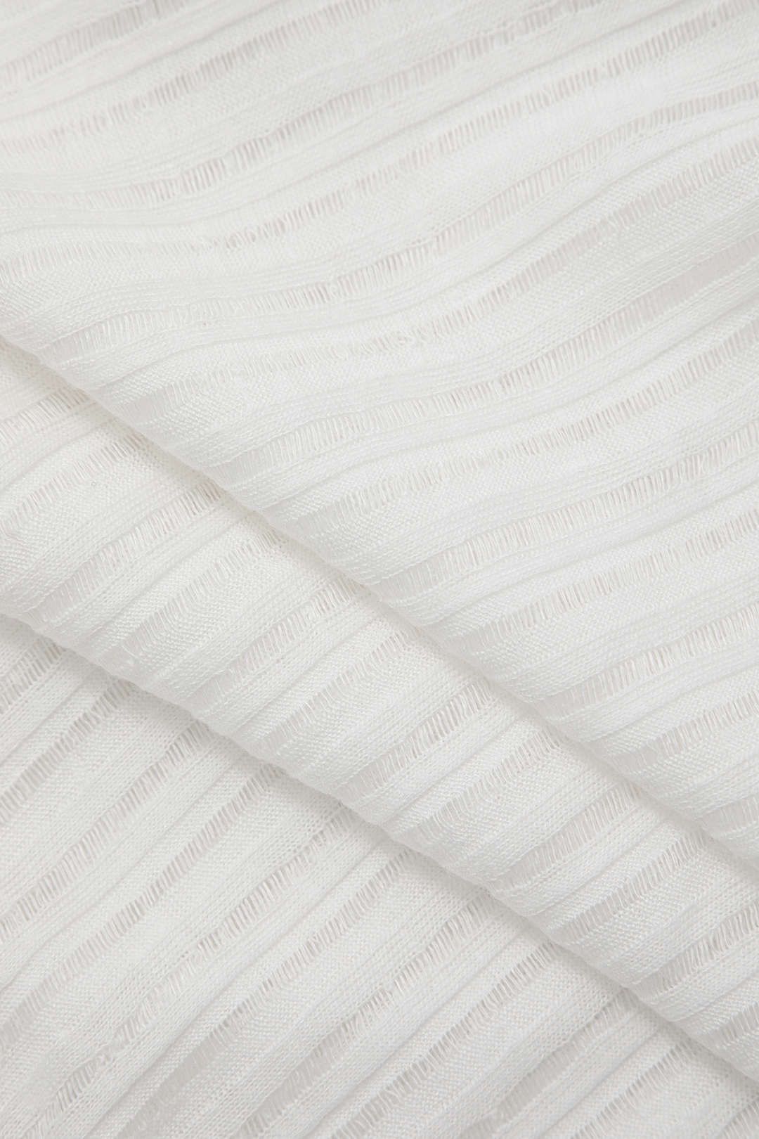 Off-Shoulder Asymmetric Long Sleeve Top sold by Micas product image thumbnail 4