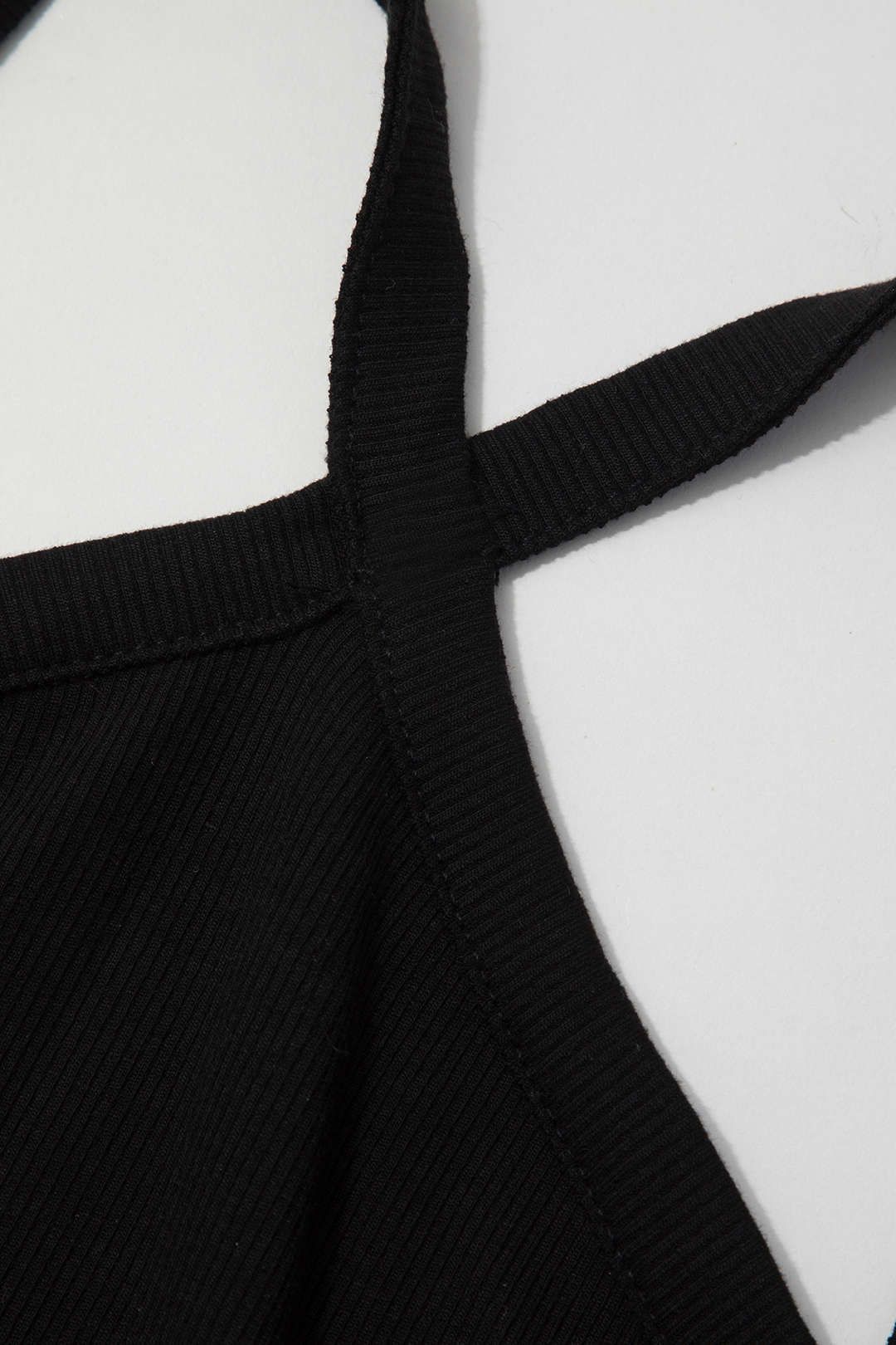 Ribbed Cross-Body Cami Top sold by Micas product image thumbnail 3