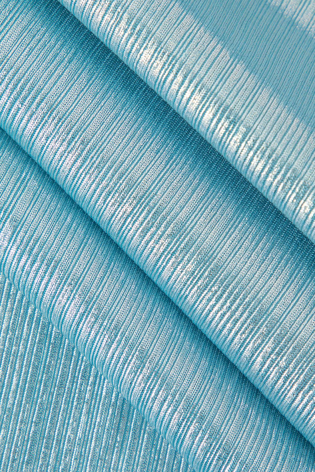 Metallic Twist Crop Tube Top And Maxi Skirt Set sold by Micas product image thumbnail 8