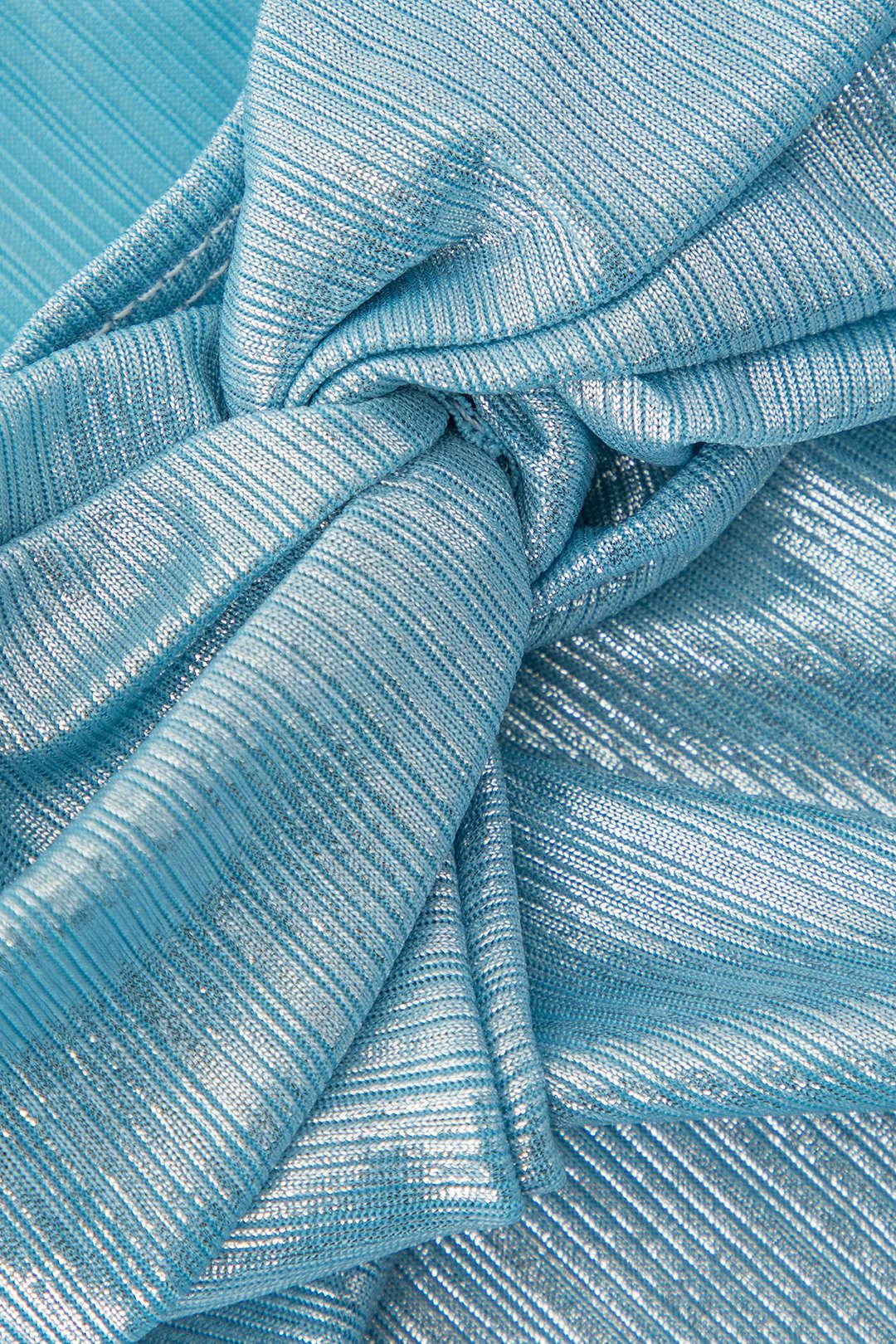 Metallic Twist Crop Tube Top And Maxi Skirt Set sold by Micas product image thumbnail 6