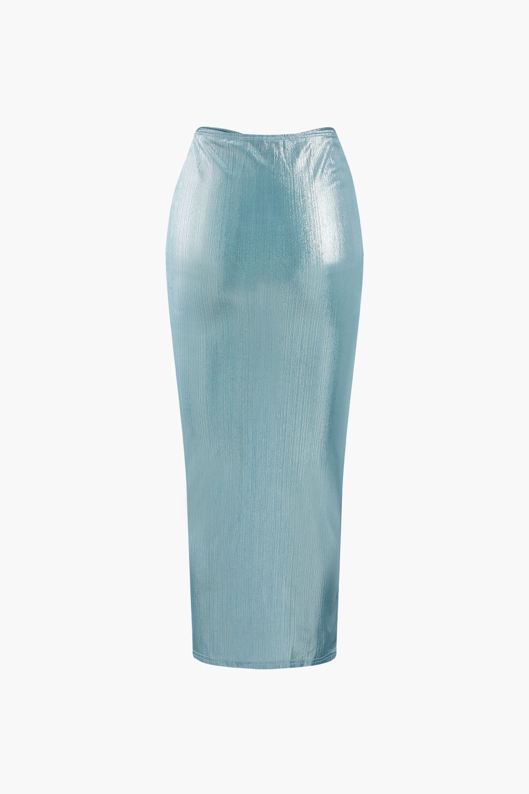 Metallic Twist Crop Tube Top And Maxi Skirt Set sold by Micas product image thumbnail 5