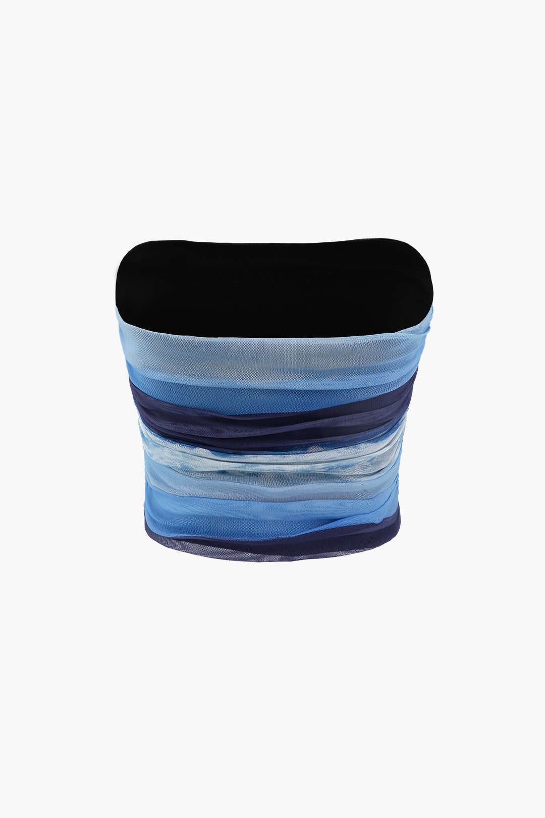 Printed Mesh Strapless Top sold by Micas product image thumbnail 2