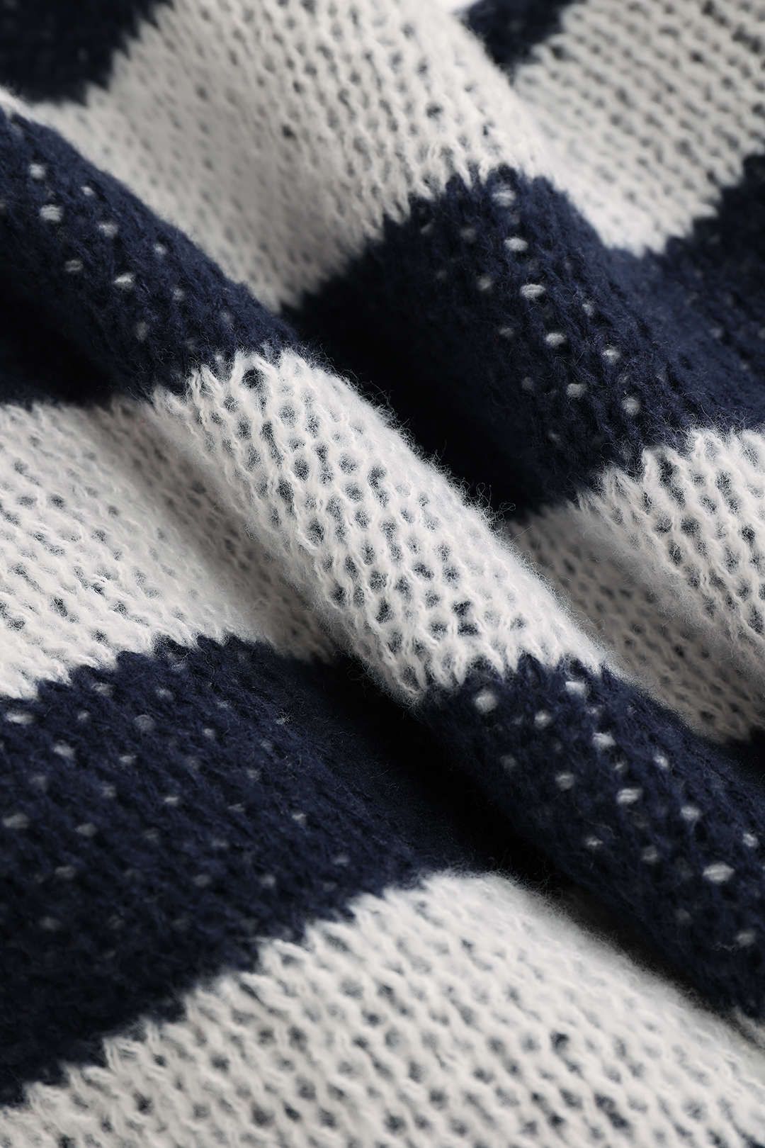 Stripe Button Front Knit Cardigan sold by Micas product image thumbnail 3