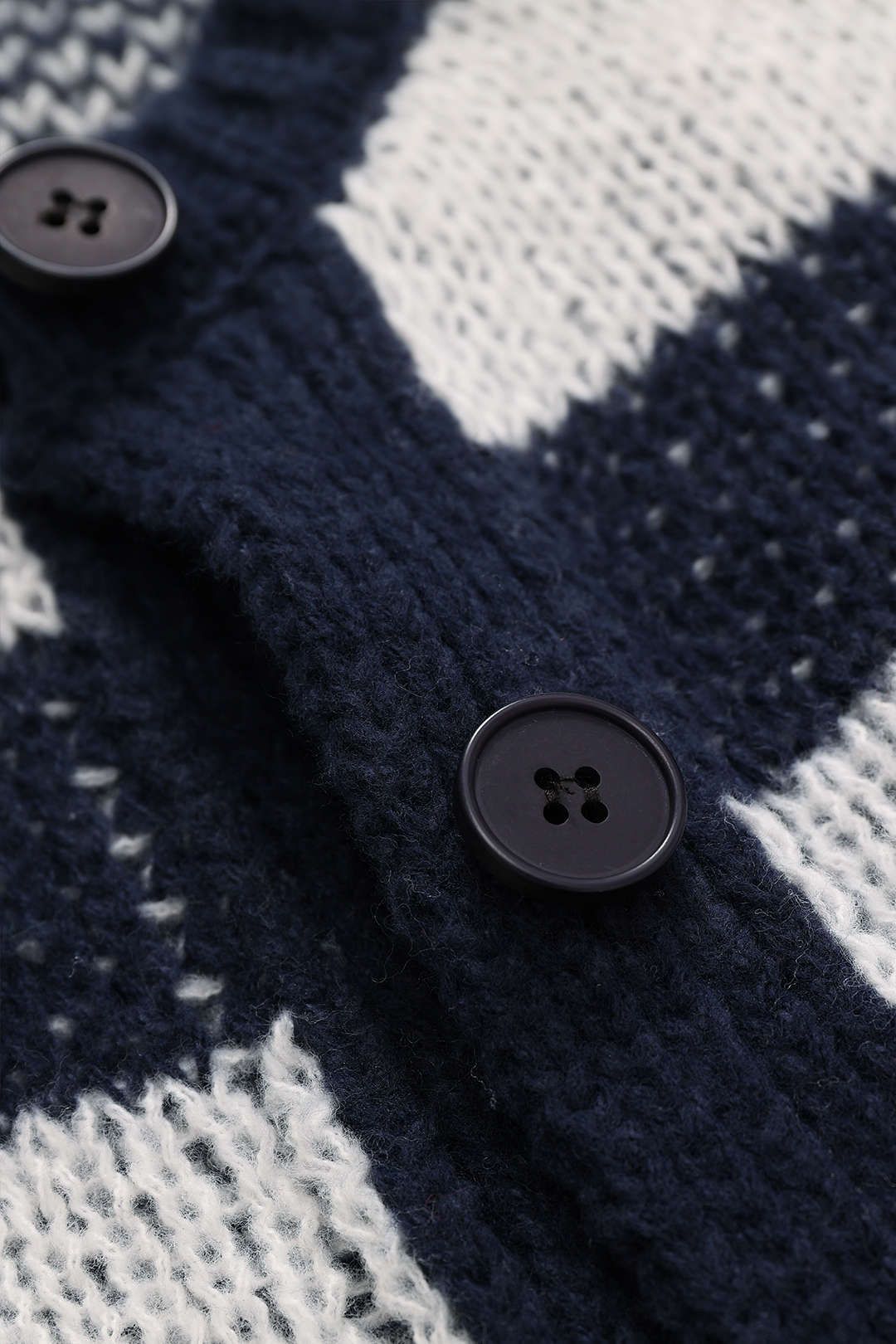 Stripe Button Front Knit Cardigan sold by Micas product image thumbnail 4