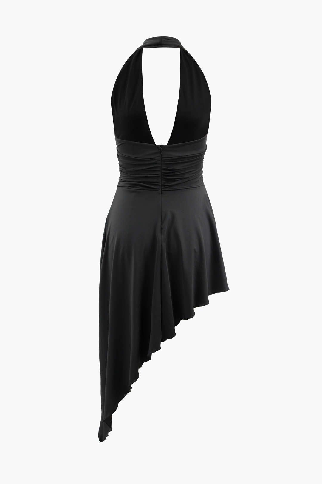 Asymmetric Halter Neck Dress sold by Micas product image thumbnail 2