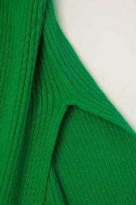 Asymmetric Cut Out Knit Slit Midi Dress sold by Micas