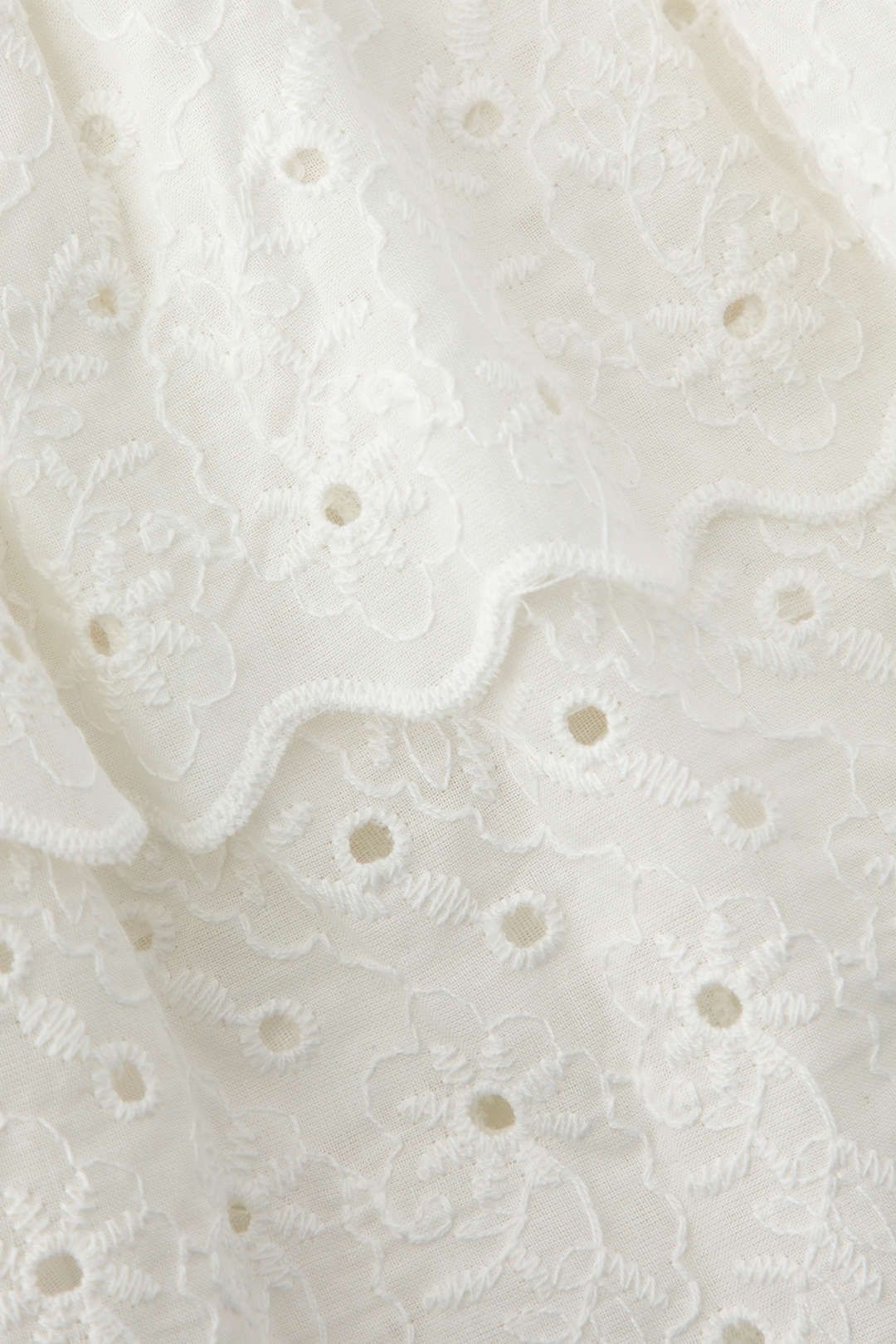 Embroidered Eyelet Mini Skirt sold by Micas product image thumbnail 5