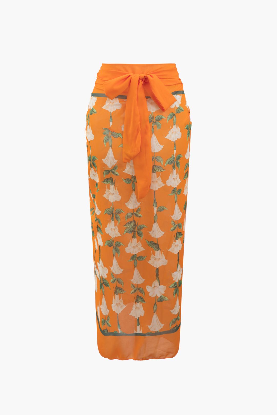 Floral Print Twist Cover-Up Skirt sold by Micas product image thumbnail 2