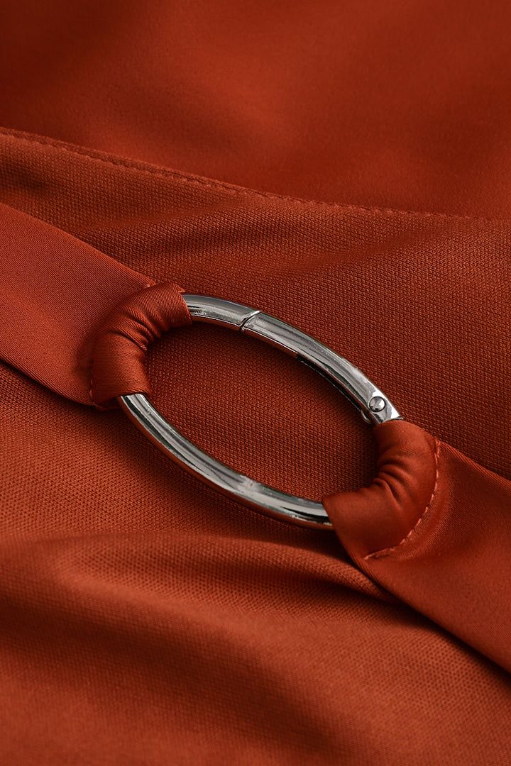 Halter Satin Mini Dress sold by Micas product image thumbnail 8