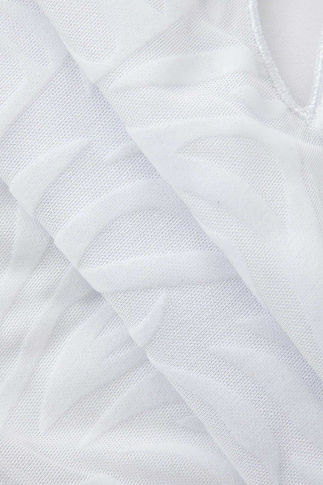 Flocked Mesh Cut Out Bodycon Mini Dress sold by Micas product image thumbnail 5