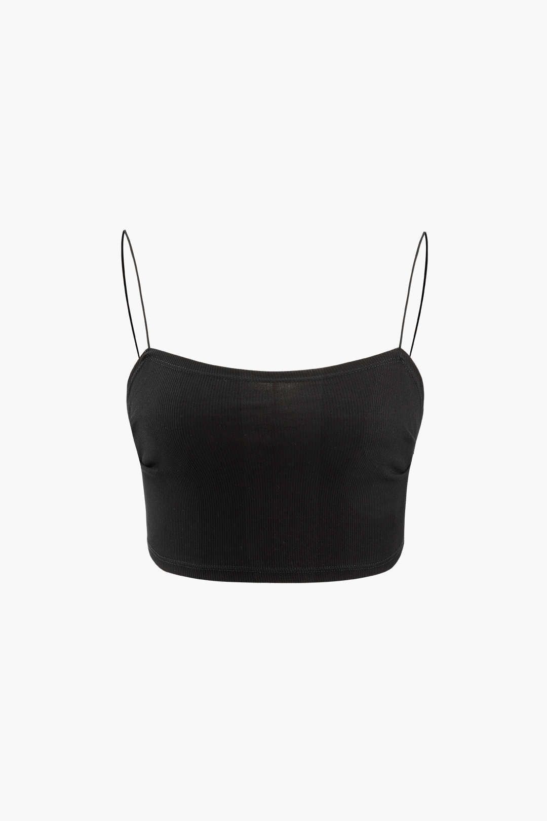 Spaghetti Strap Ruched Cami Top sold by Micas