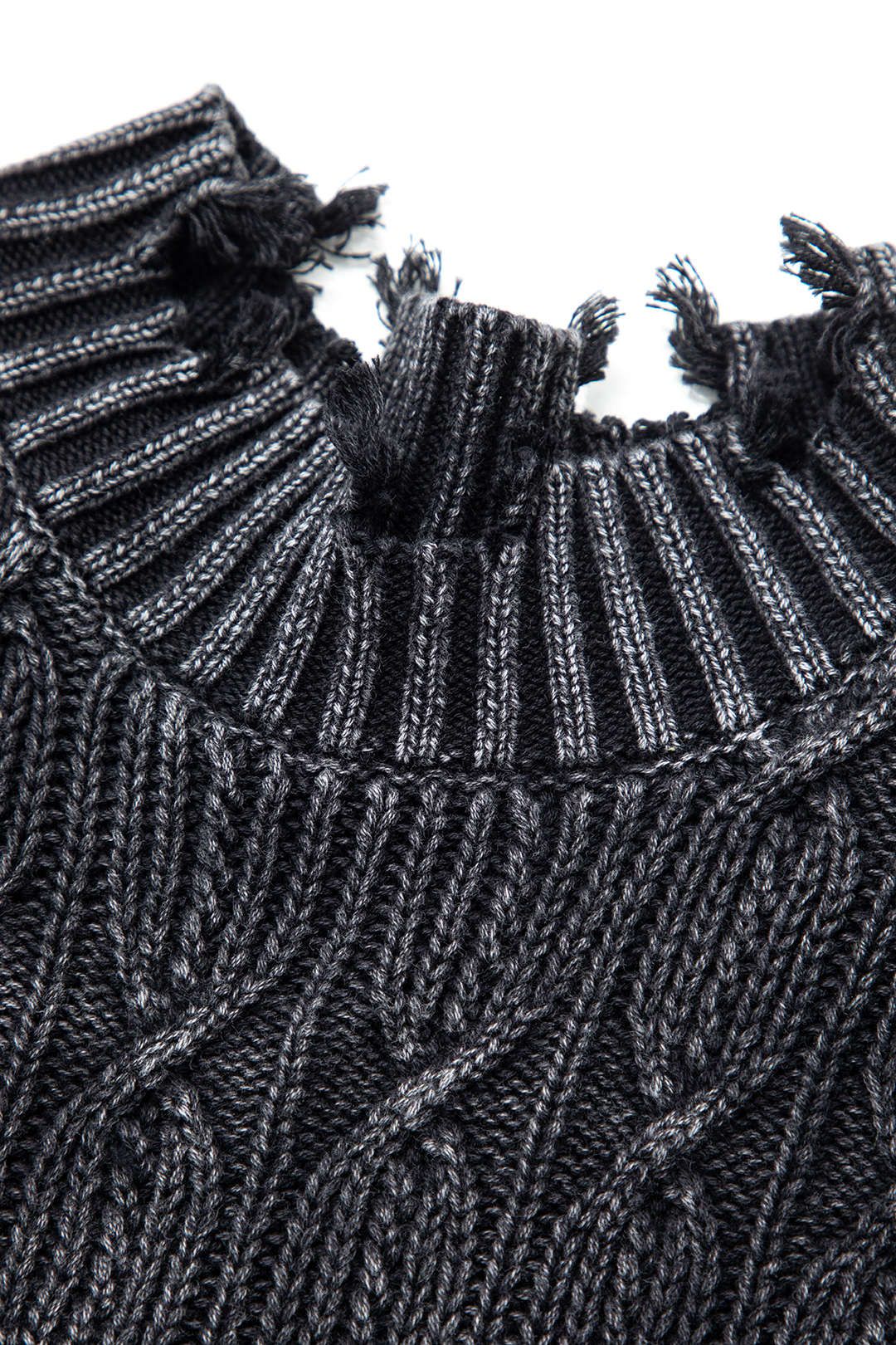 Distressed Sleeveless Knit Top sold by Micas product image thumbnail 4