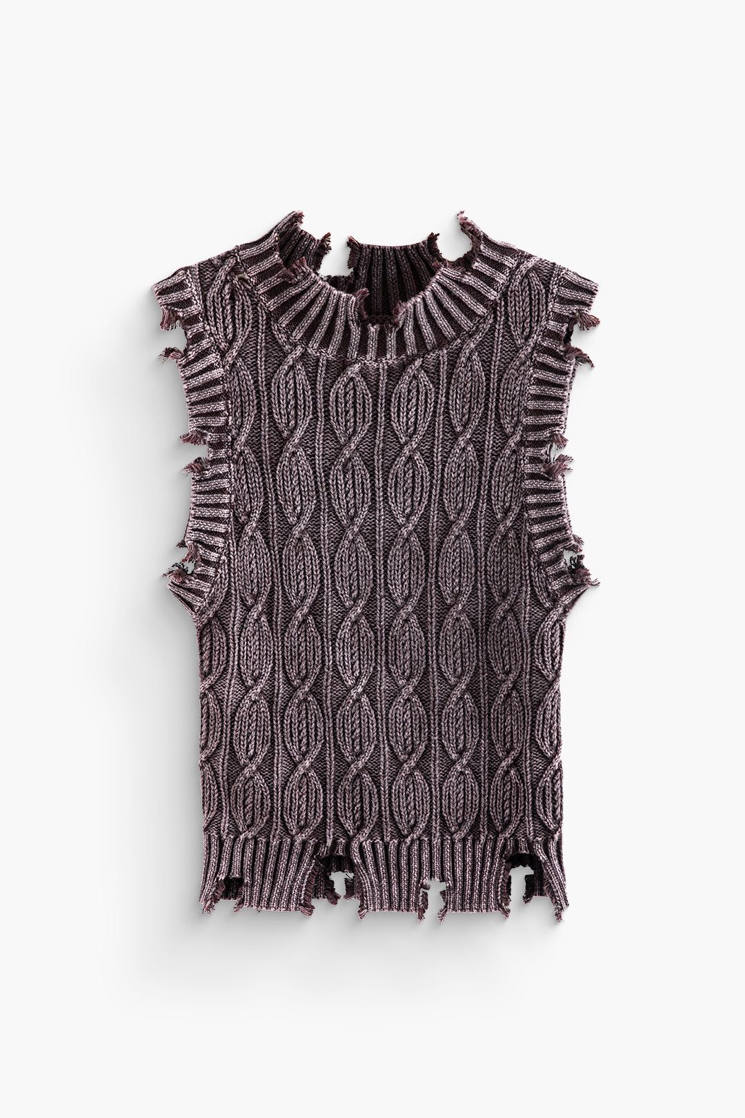 Distressed Sleeveless Knit Top sold by Micas product image thumbnail 9