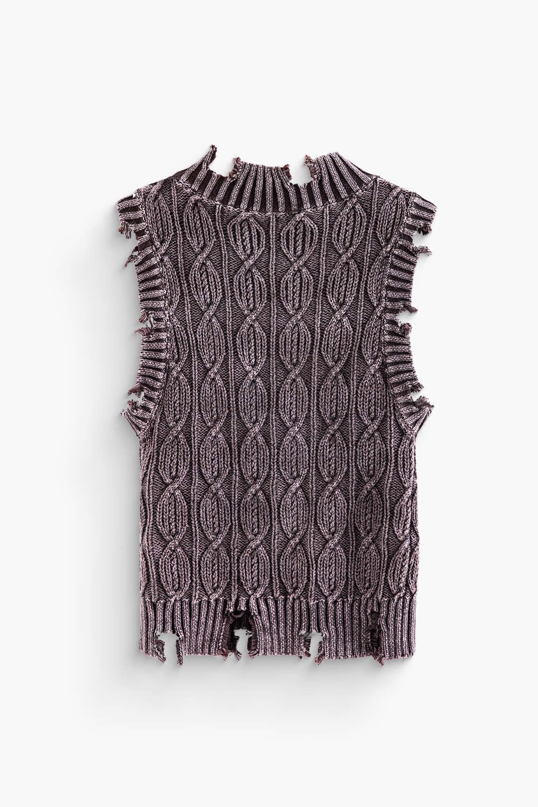 Distressed Sleeveless Knit Top sold by Micas product image thumbnail 10