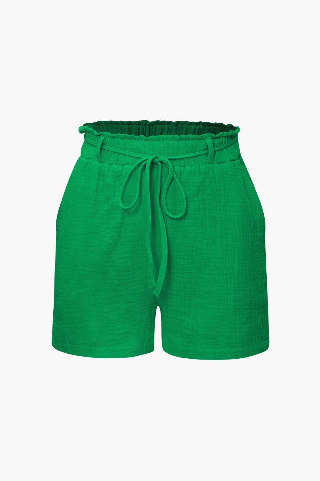 Long Sleeve Pocket Shirt And Tie Waist Shorts Set sold by Micas product image thumbnail 10