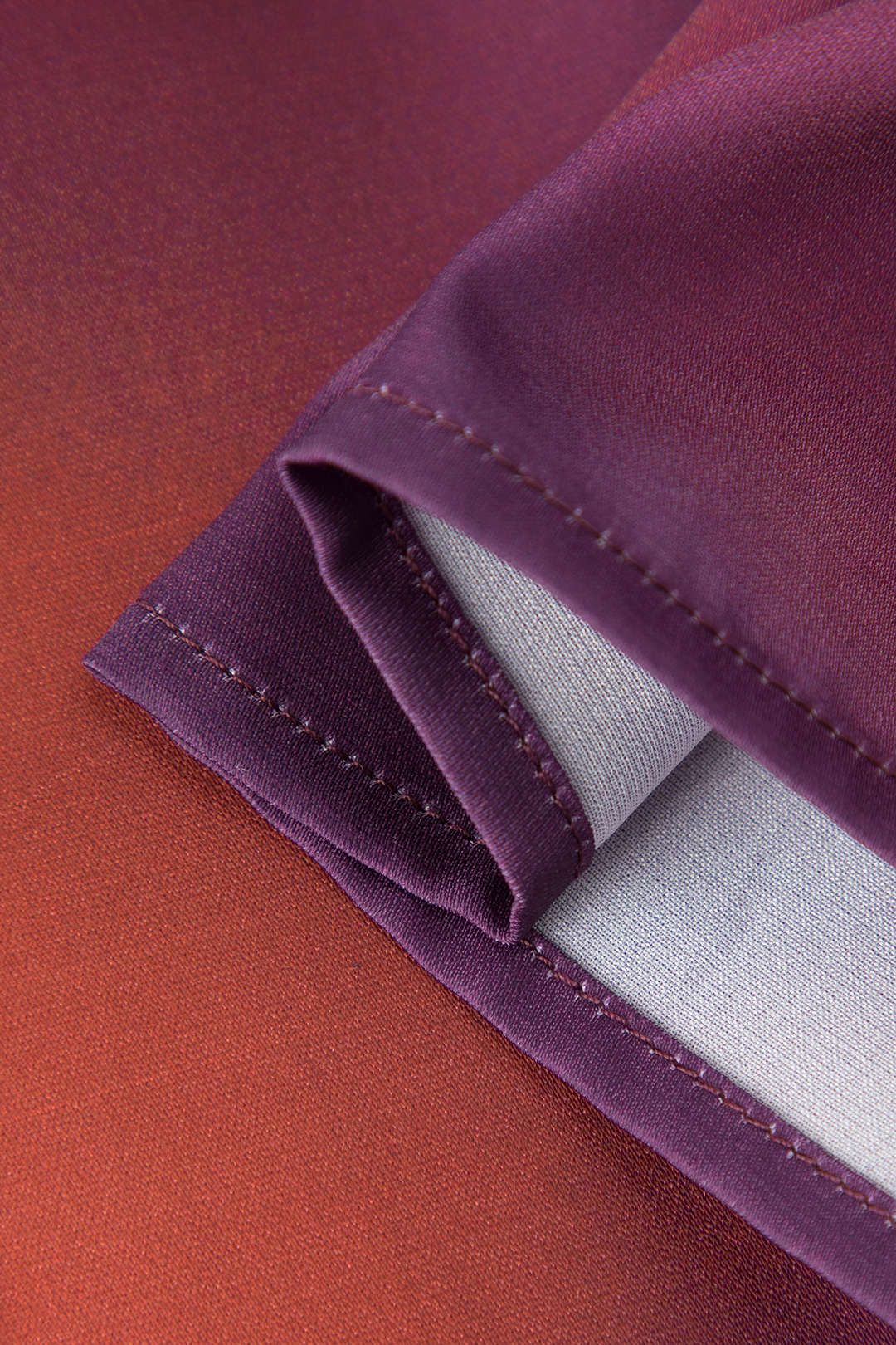 Ombre Satin Crop Shirt sold by Micas product image thumbnail 3