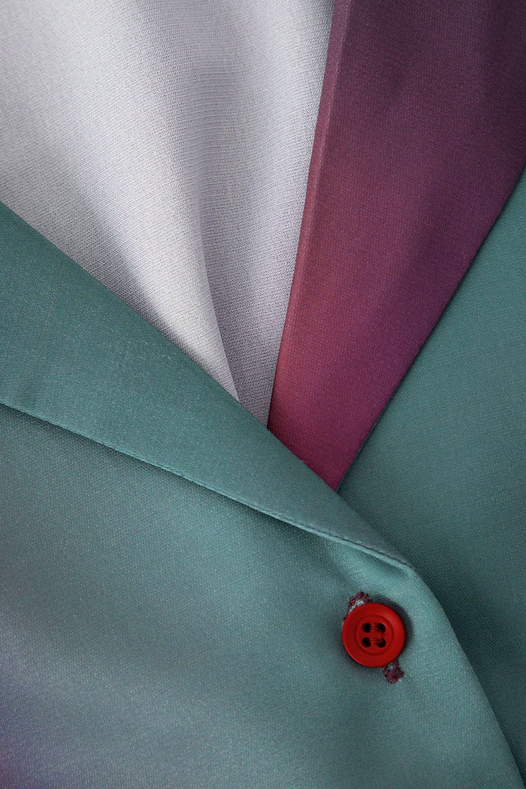 Ombre Satin Crop Shirt sold by Micas product image thumbnail 4