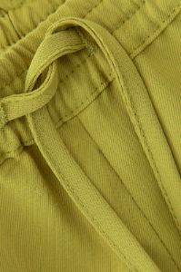 Drawstring Waist Straight Leg Pants sold by Micas
