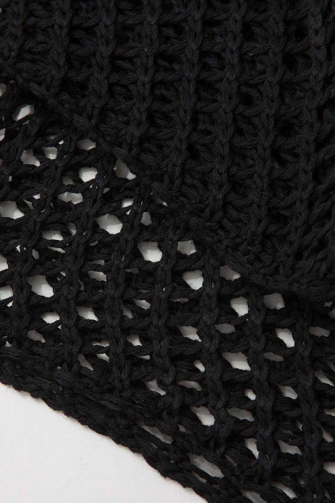 Open Knit Crop Cover-Up Top sold by Micas product image thumbnail 5