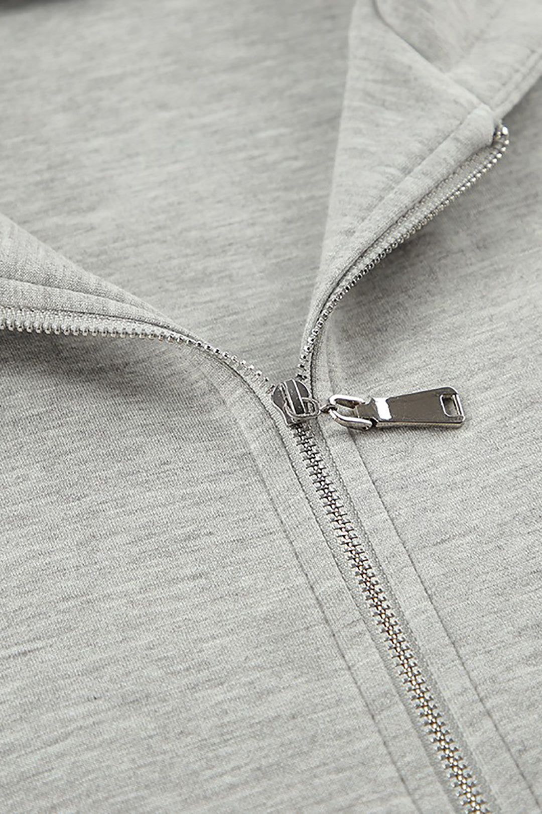 Oversized Zip Up Hodded Sweatshirt sold by Micas product image thumbnail 4