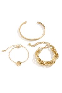 3pc Metal Chain Bracelet Set sold by Micas