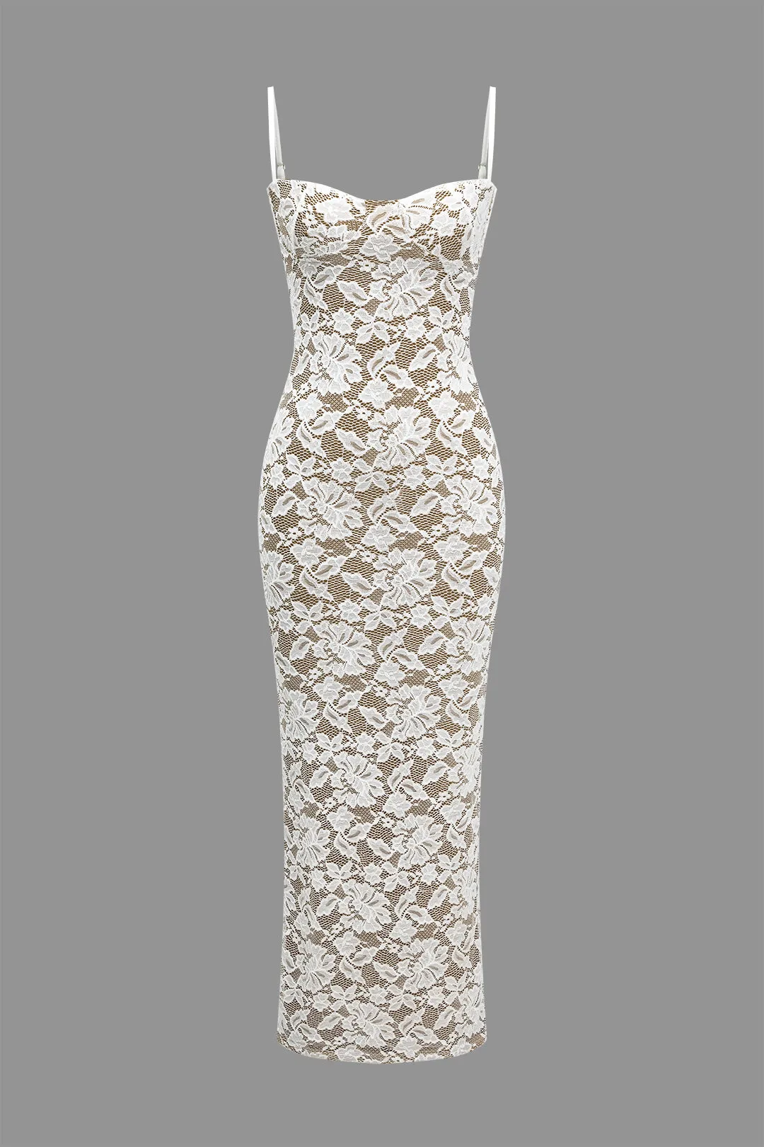 Lace Slid Slip Maxikjole sold by Micas product image thumbnail 2