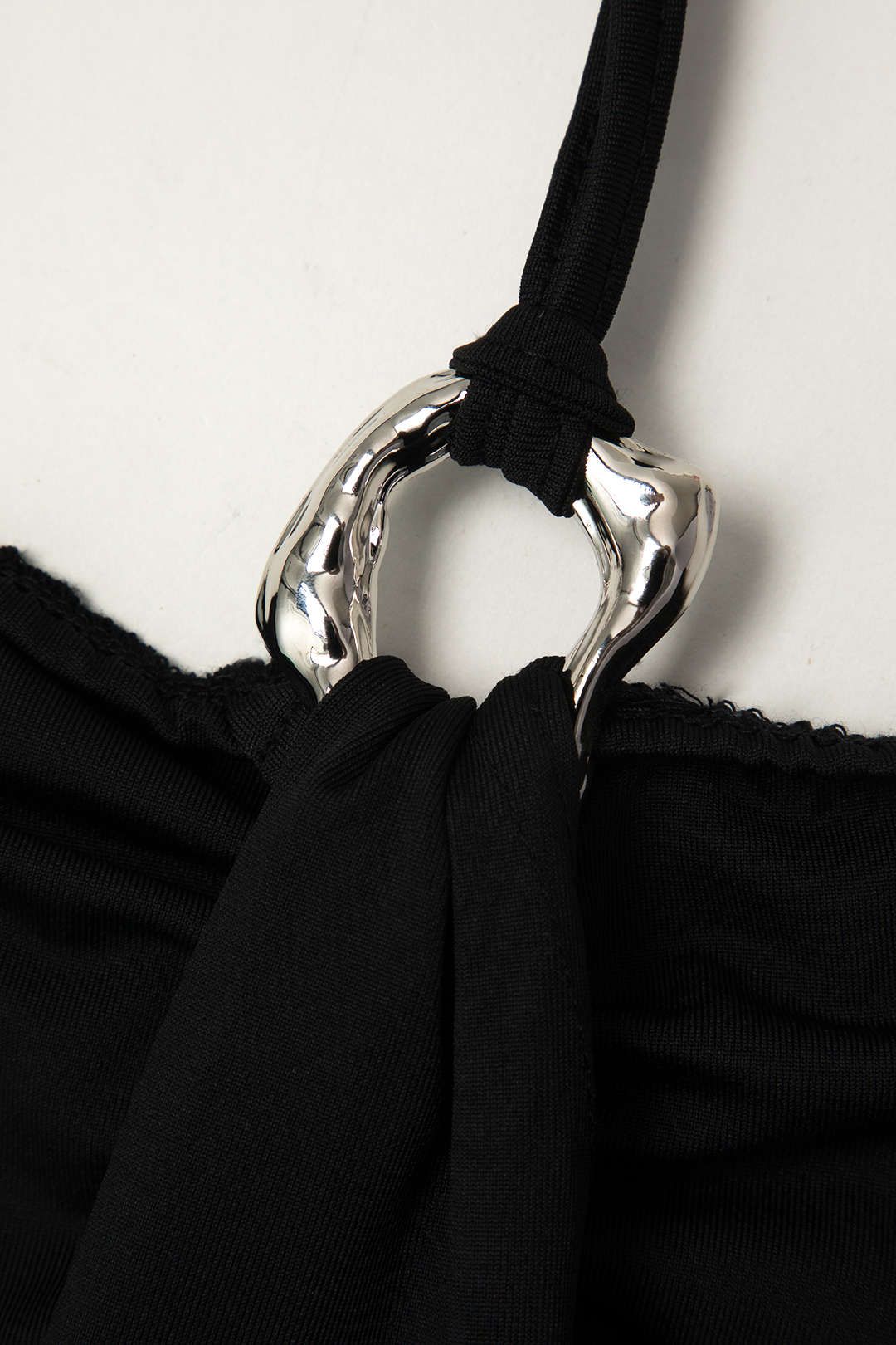 Ruched Halter Neck Mini Dress sold by Micas product image thumbnail 3