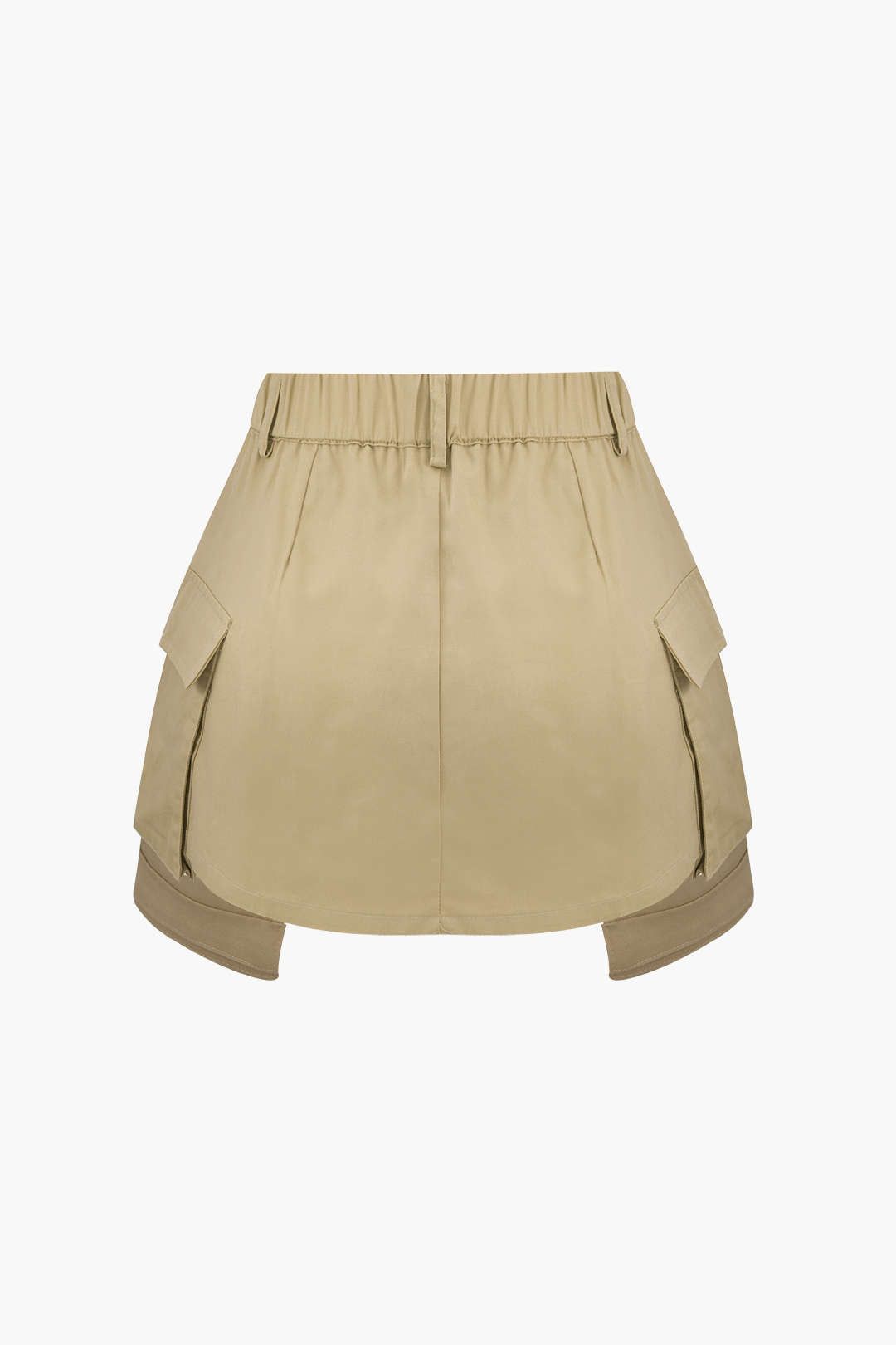 Cargo Pocket Elastic Waist Shorts sold by Micas product image thumbnail 2
