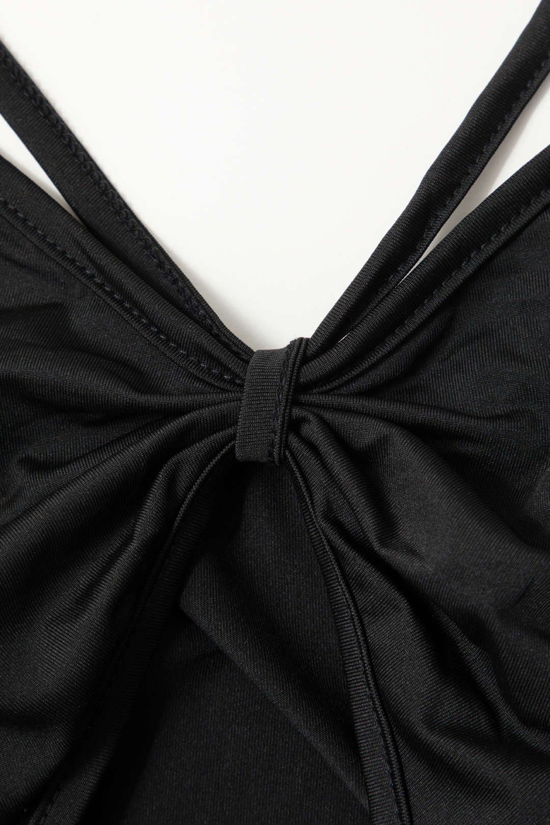 Double Strap Cut Out Ruched Bodycon Midi Dress sold by Micas product image thumbnail 3