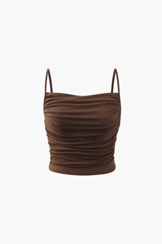 Ruched Front Cami Top sold by Micas