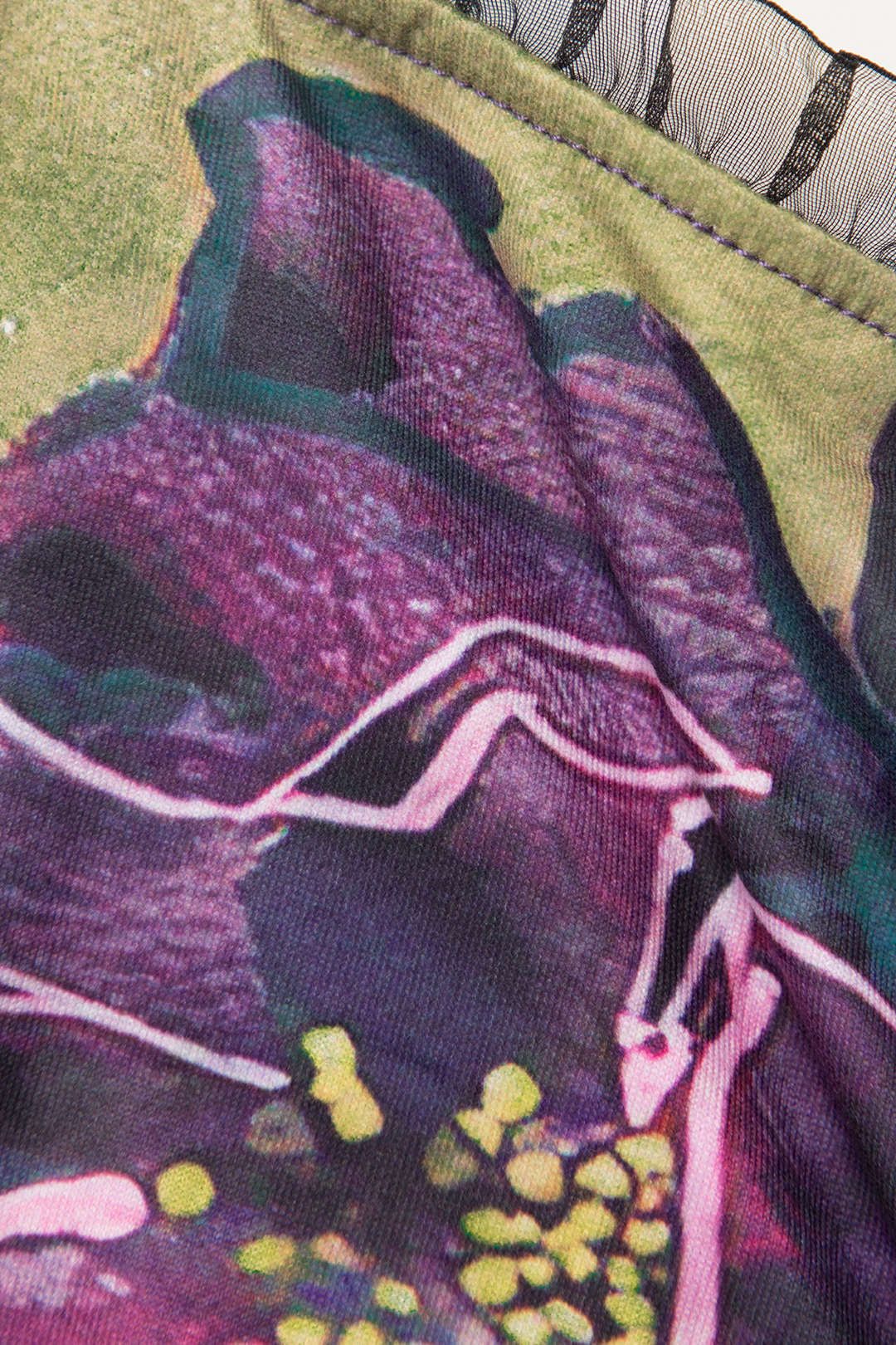 Floral Print Frill Trim Cami Top sold by Micas product image thumbnail 3