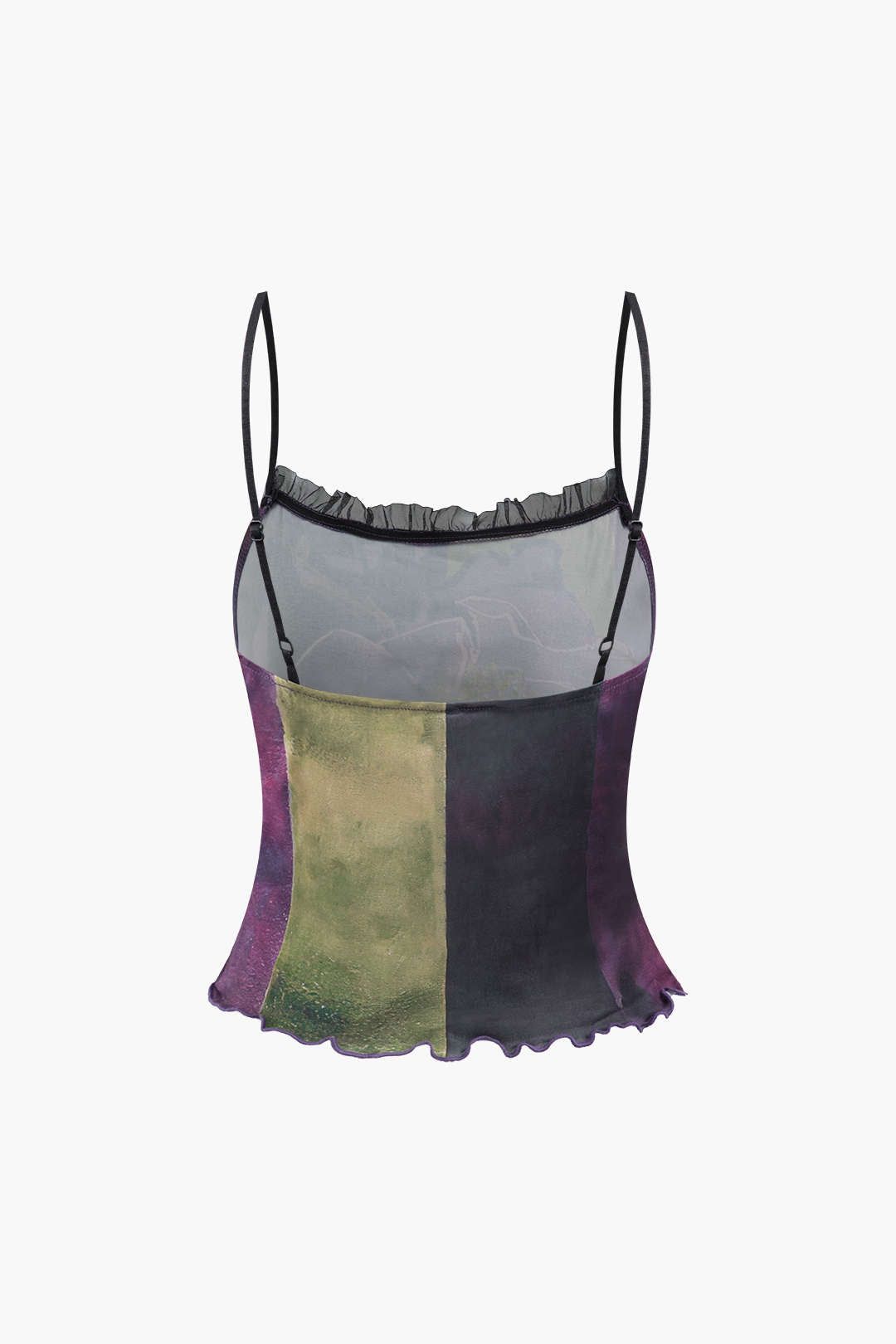 Floral Print Frill Trim Cami Top sold by Micas product image thumbnail 2
